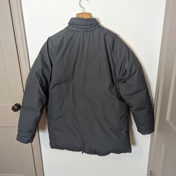 Vintage Goose Down Puffer Eddie Bauer Jacket Size XL Winter Grey - Picture 5 of 10